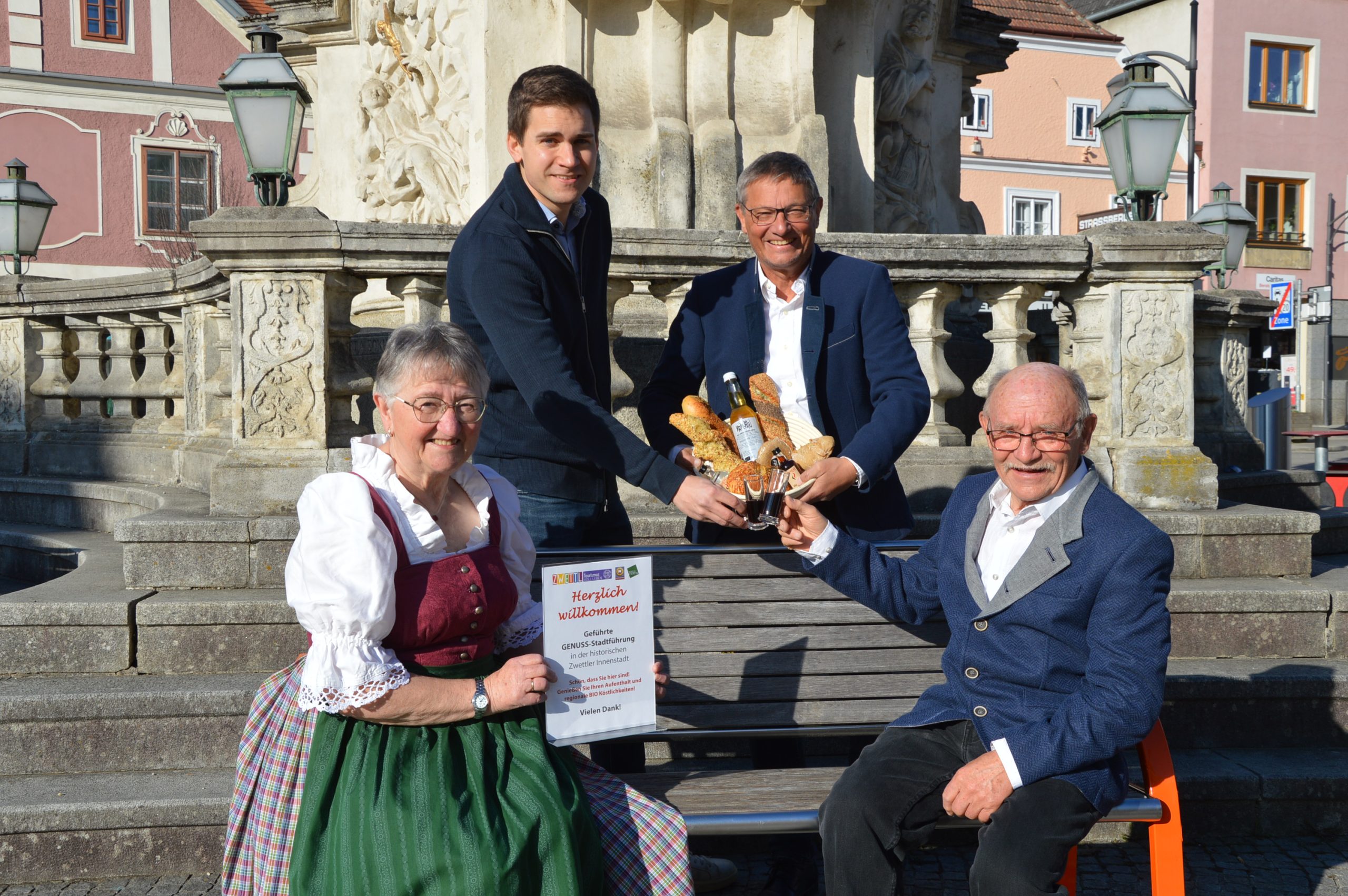Genießen Sie regionale Köstlichkeiten bei der Zwettler GENUSS-Stadtführung.